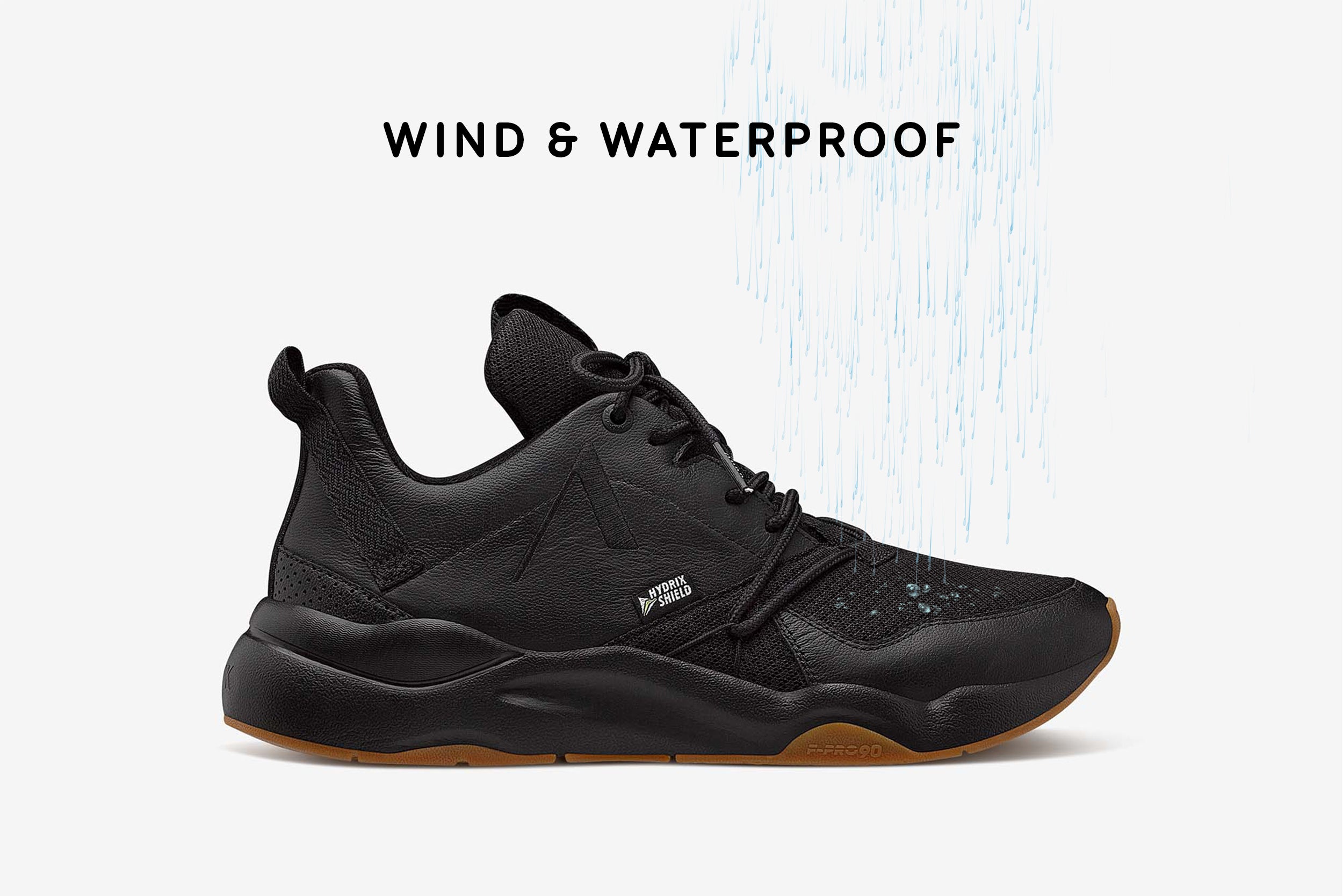 ARKK Collection Asymtrix Mesh HL F-PRO90 Black Gum - Men Asymtrix